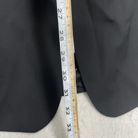 Joseph Abboud Reda Black Wool Blazer Jacket Sports Coat Men's 46L - Picture 6 of 10